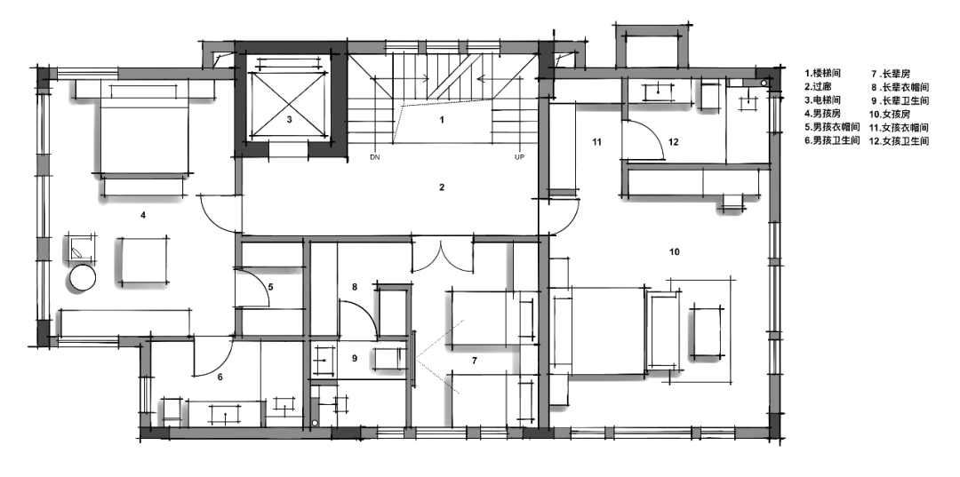 牧马山蔚蓝卡地亚丨中国成都丨上海胤尊原创空间设计-40