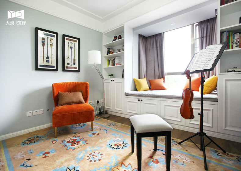 138 平美式轻奢家,精致简约尽展多元文化魅力-25