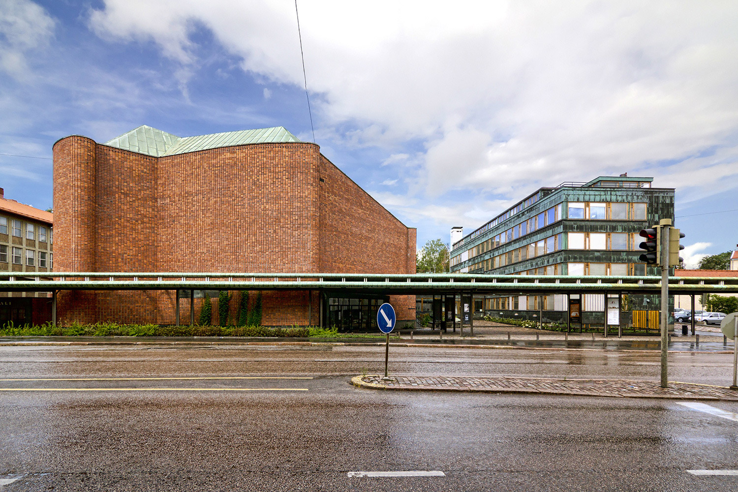 赫尔辛基文化之家（House of Culture）丨芬兰赫尔辛基丨阿尔瓦·阿尔托（Alvar Aalto）-1