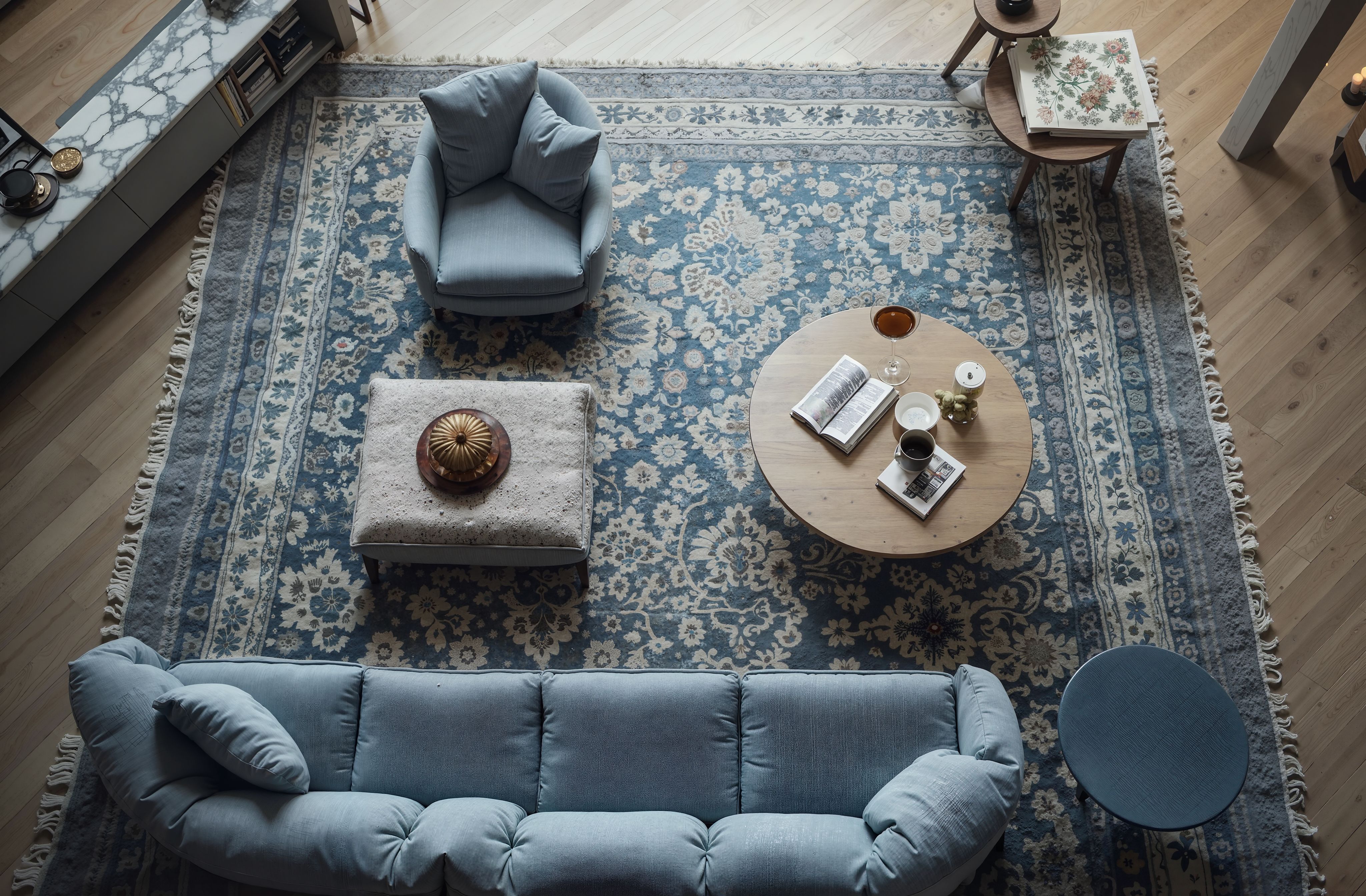 8K视觉解剖:一座客厅的绝对平面宣言-6