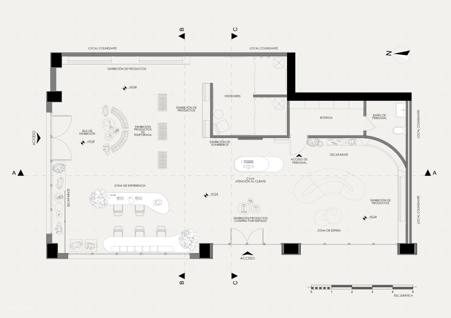 TIZNADO 精品店室内设计丨Ulari Studio Es Studio-8
