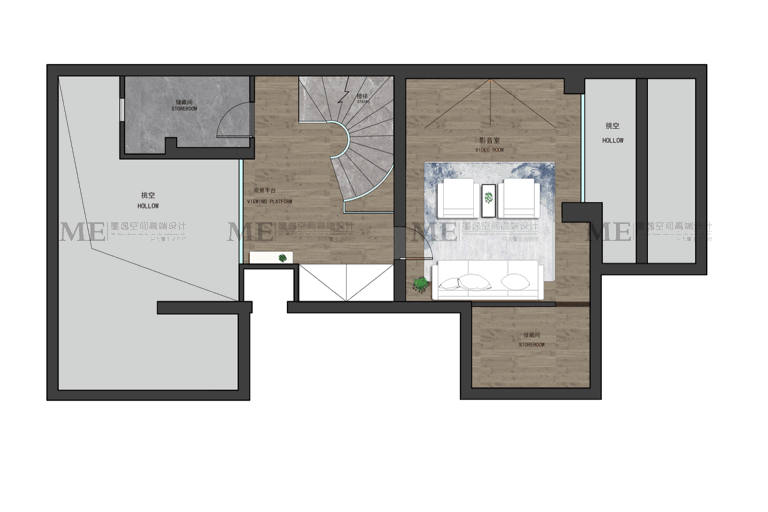 济南龙湖景粼原著现代轻奢别墅设计丨中国济南丨墨逸空间高端设计机构-27