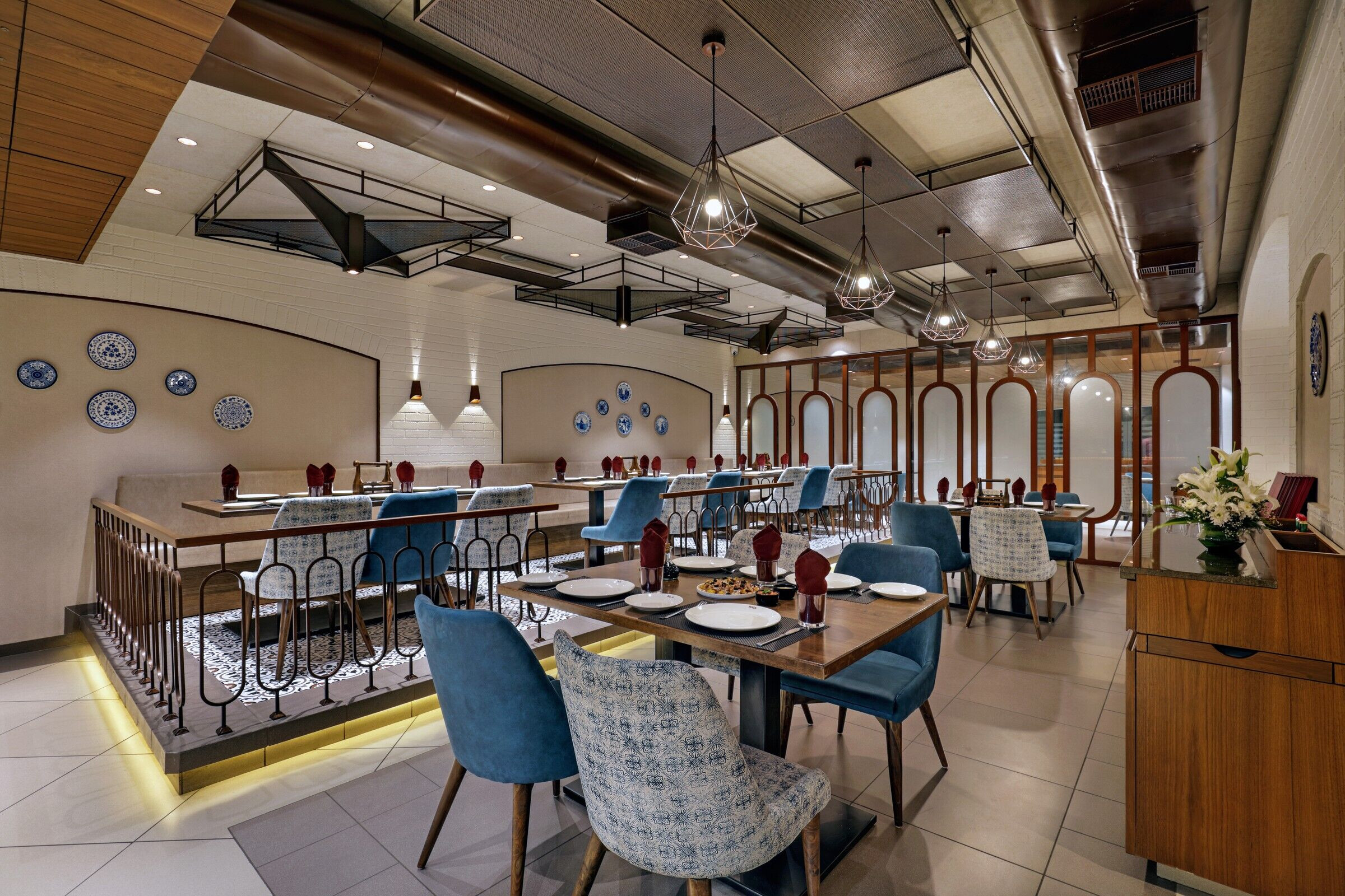 印度简约风格餐厅设计丨MATAI Associates-13