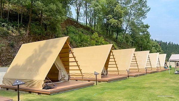 Aframe Safari 帐篷野奢露营-8