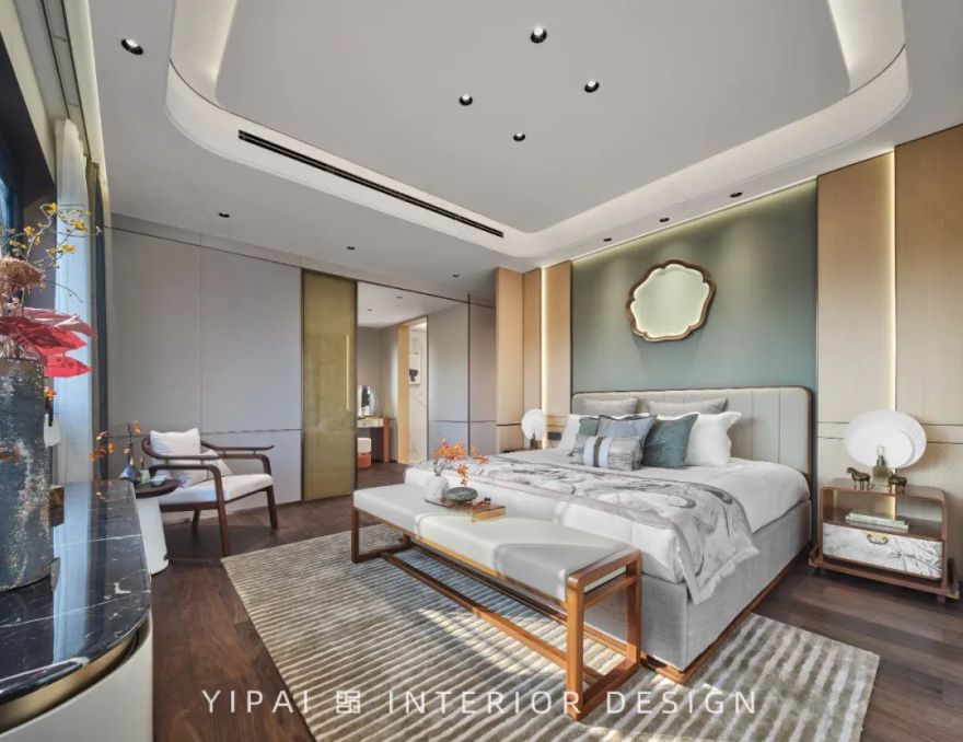 万达·内江汉安印合院样板间软装丨中国内江丨深圳市伊派室内设计有限公司-45