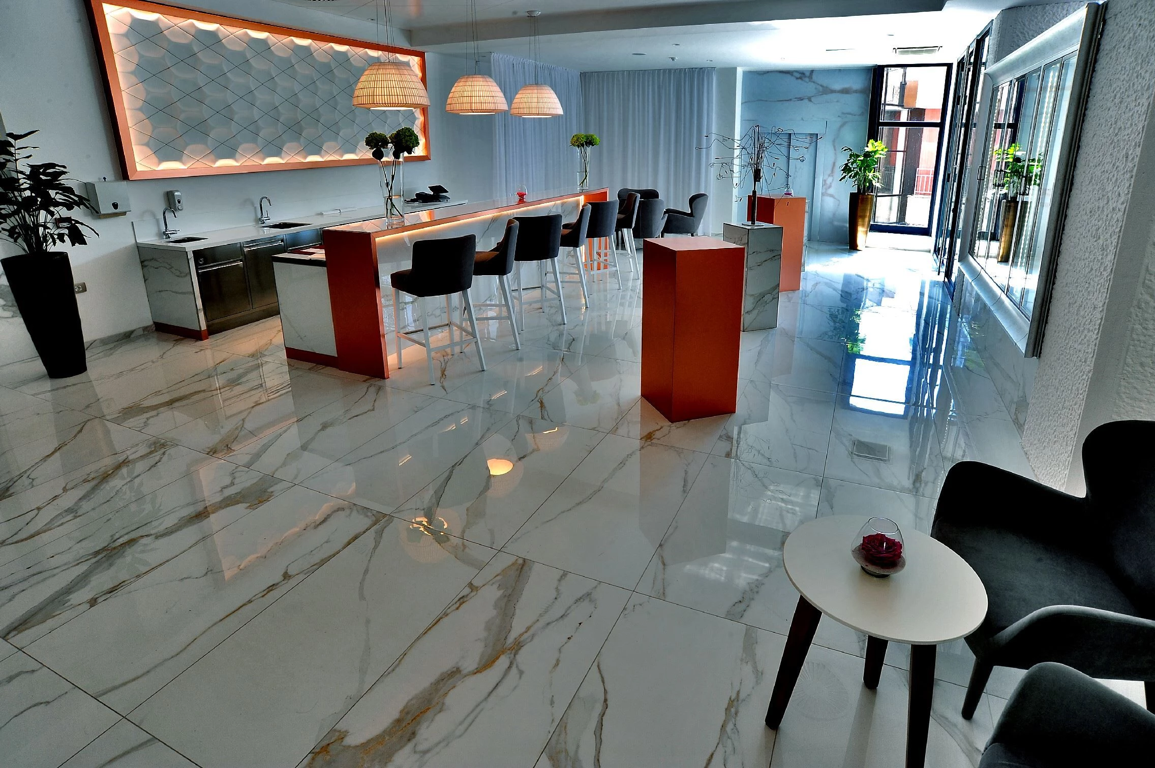 斯洛文尼亚阳光海岸优雅餐厅设计-11