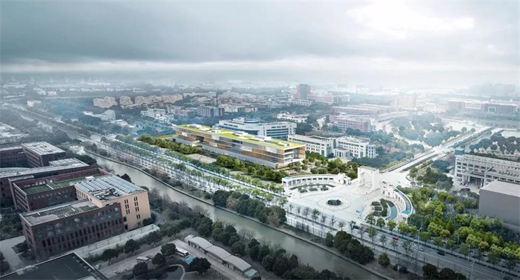 上海交通大学新建闵行校区智能大楼丨中国上海丨同济设计集团建筑设计一院-3