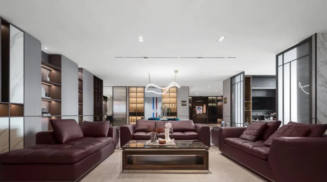 多功能展厅与家庭活动的完美融合丨黎铭设计-6