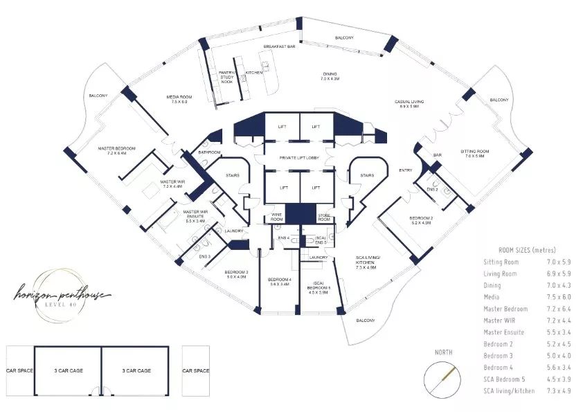 悉尼 Horizon 天际大宅 | 致敬建筑大师的现代奢华空间-44