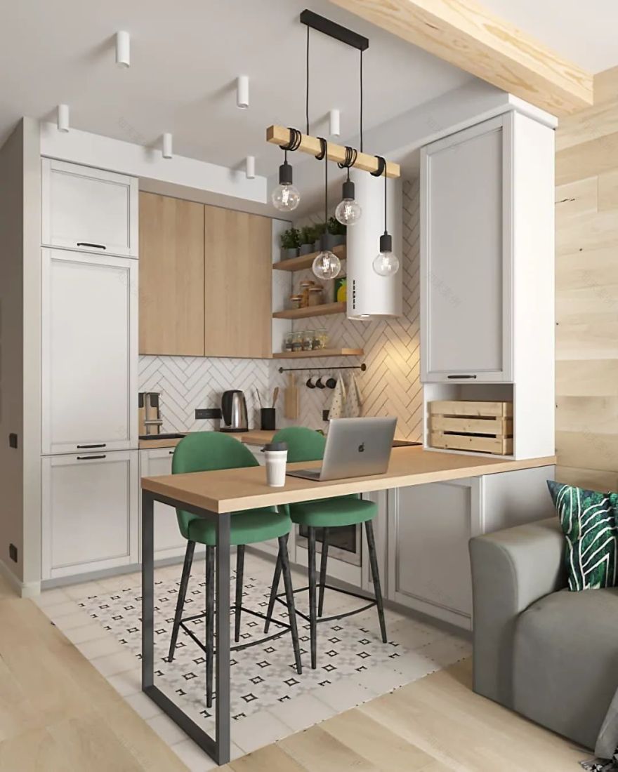 女学生的 28㎡小公寓内饰设计丨Nikita-0