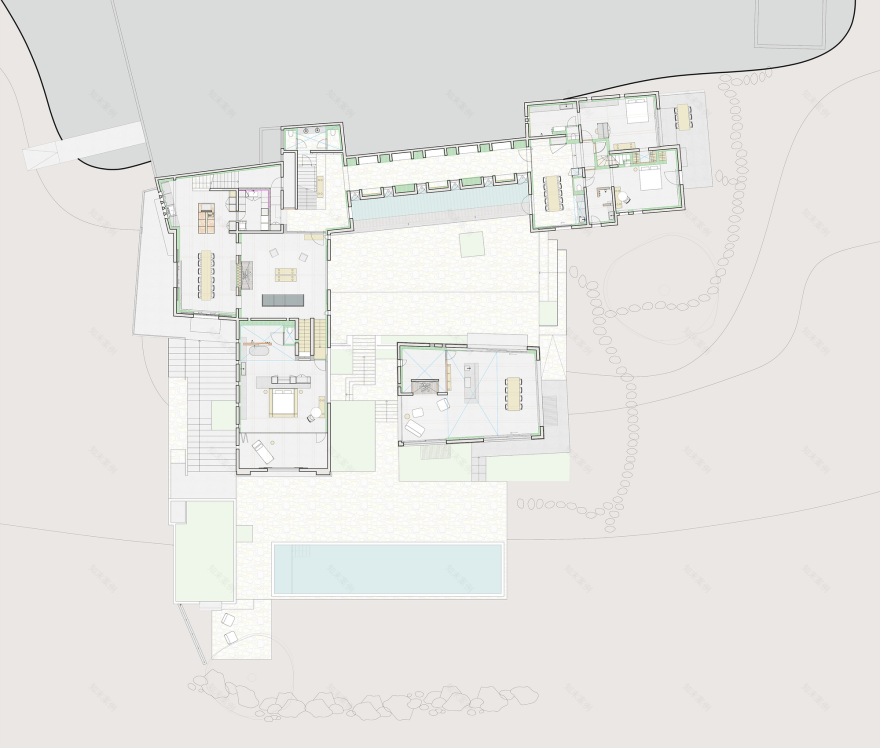 泳池房丨line architects-93