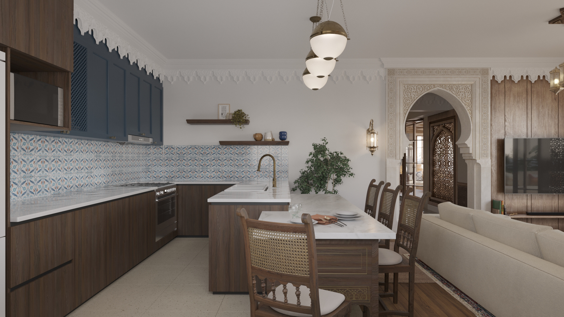 阿拉伯式花纹·公寓设计丨Egypt丨MYS Architects-21