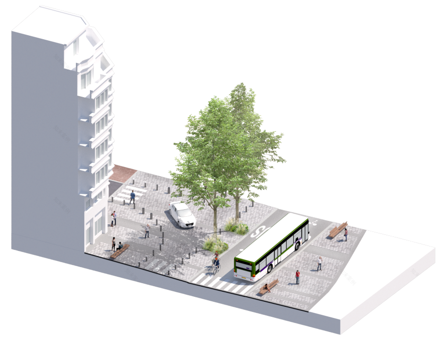 Requalification de la rue du Molinel - La Compagnie du Paysage-45