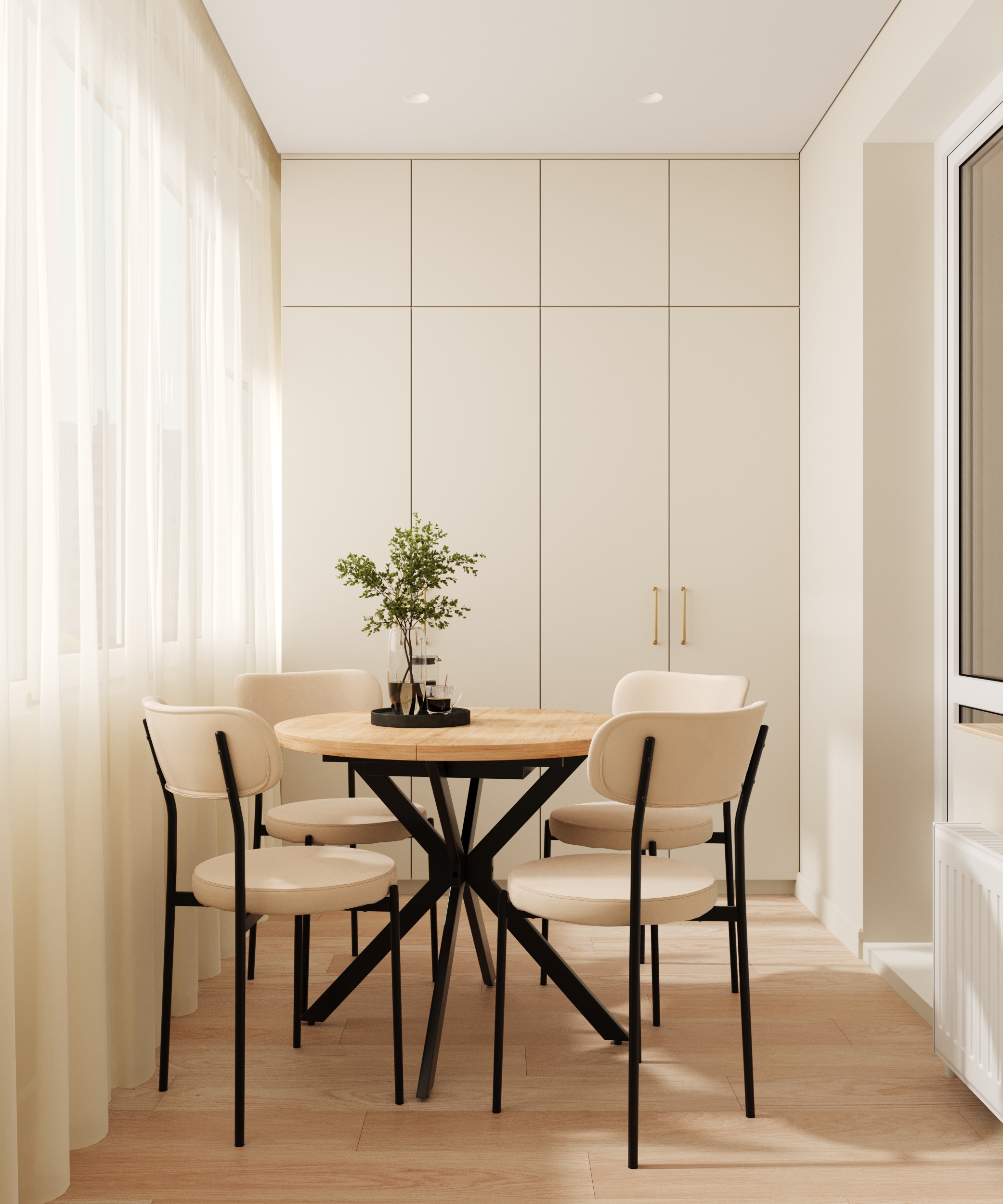 Bright apartment for a family-14