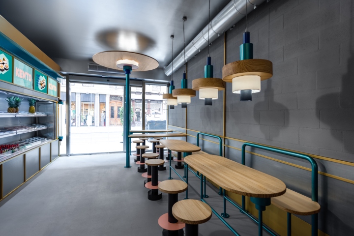 Kento(融合东西方元素的现代日式餐厅设计)-12