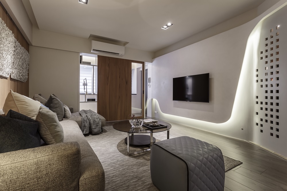 线空间  馥筑时尚室內裝修设计-0