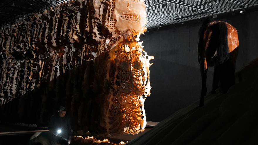 邬建安个展“是海,是沙丘”展览空间设计丨中国廊坊丨PILLS 建筑工作室-25