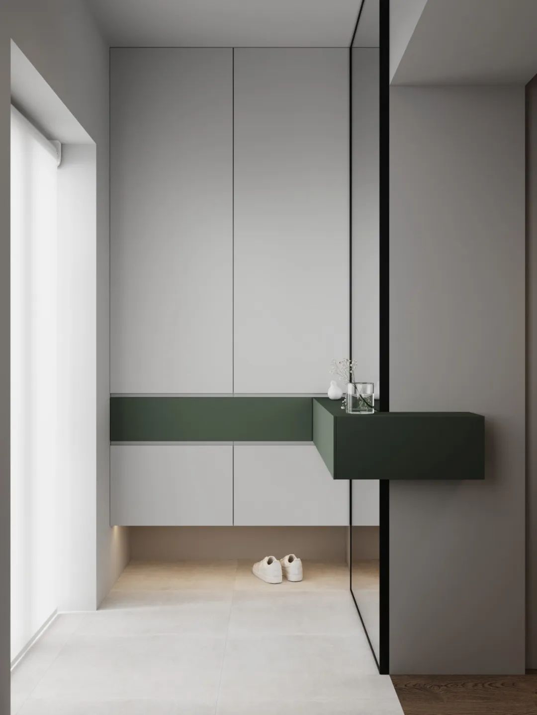 百款门厅柜设计案例，让家焕然一新-37