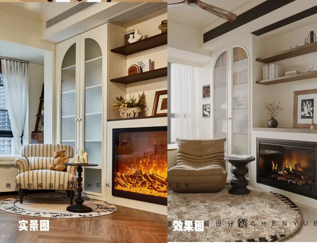 陈岳实景|成都尊邸小户型大格局中古风-30