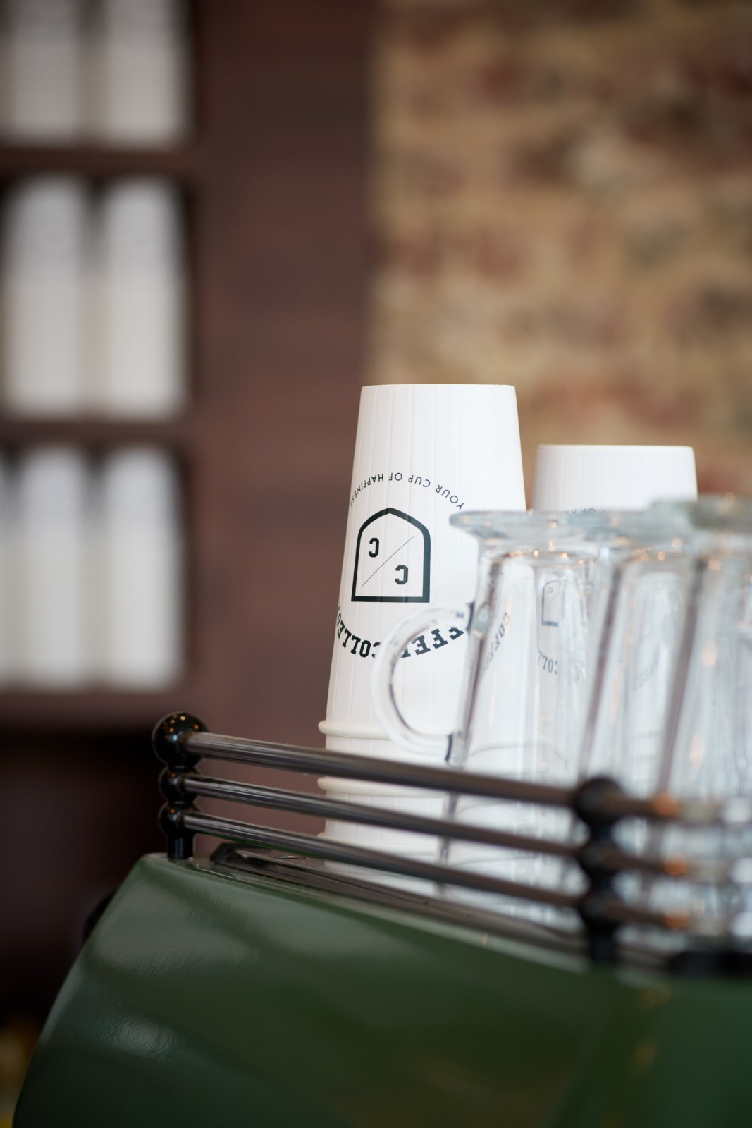 布鲁塞尔 Coffee College 复古砖墙咖啡店-1