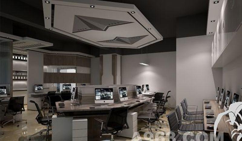 庄仙任打造菱形视觉盛宴，影视公司空间设计亮点解读-6