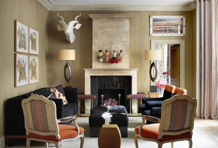 伦敦骑士桥酒店 | 独特的英伦风设计-12