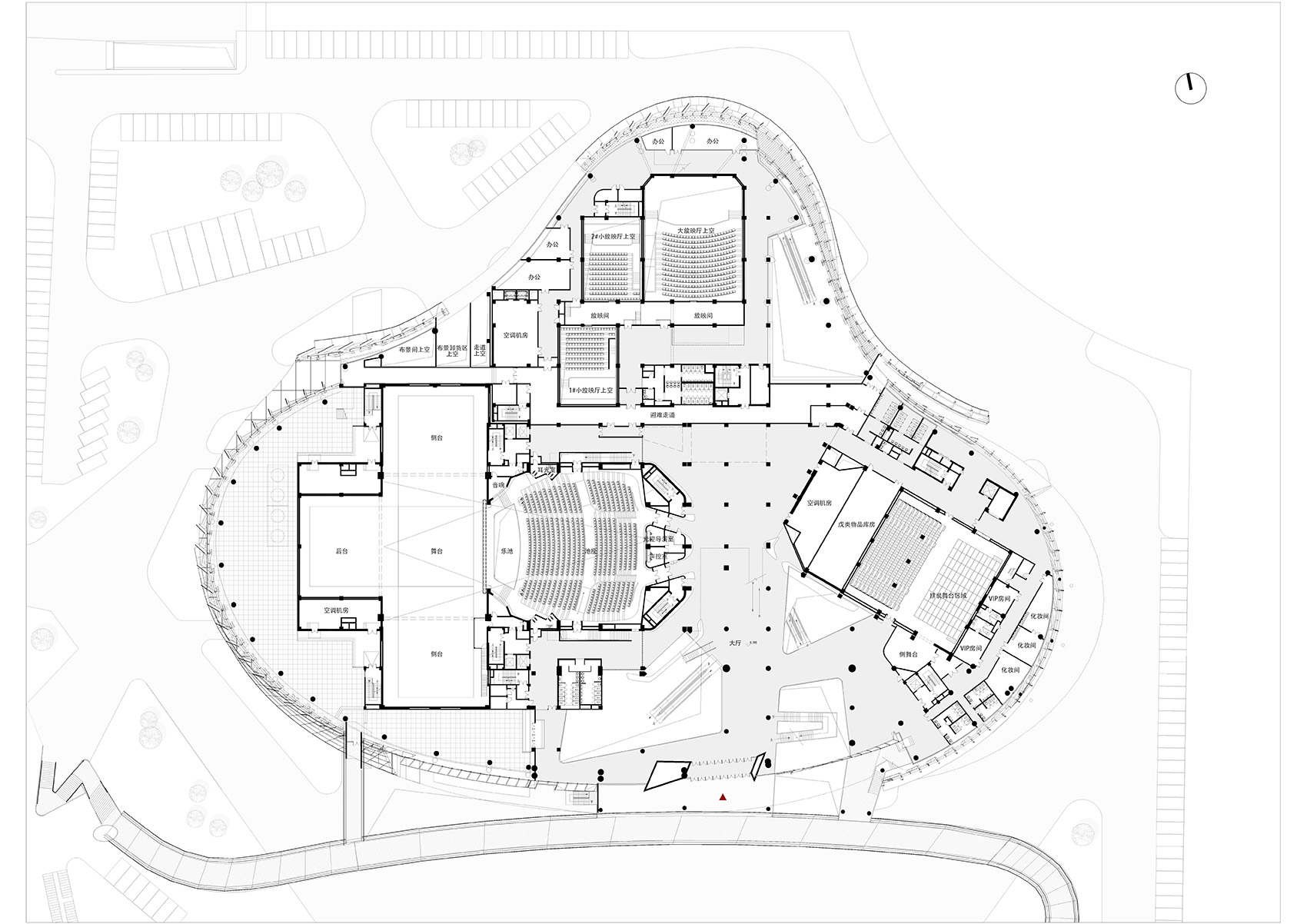 安徽阜阳大剧院丨中国阜阳丨清华大学建筑设计研究院（THAD）-49