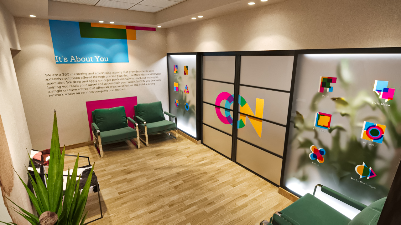 CCN 室内重新品牌设计  中庭 DZN-3