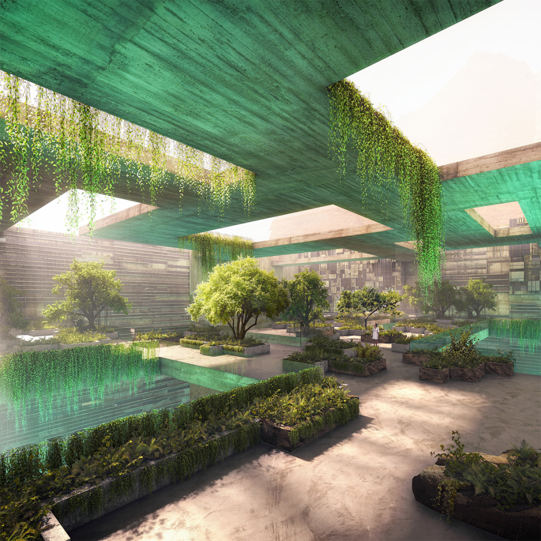 Aquellum“倒立的摩天大楼”丨沙特阿拉伯丨LAVA与Name Architecture建筑工作室-15