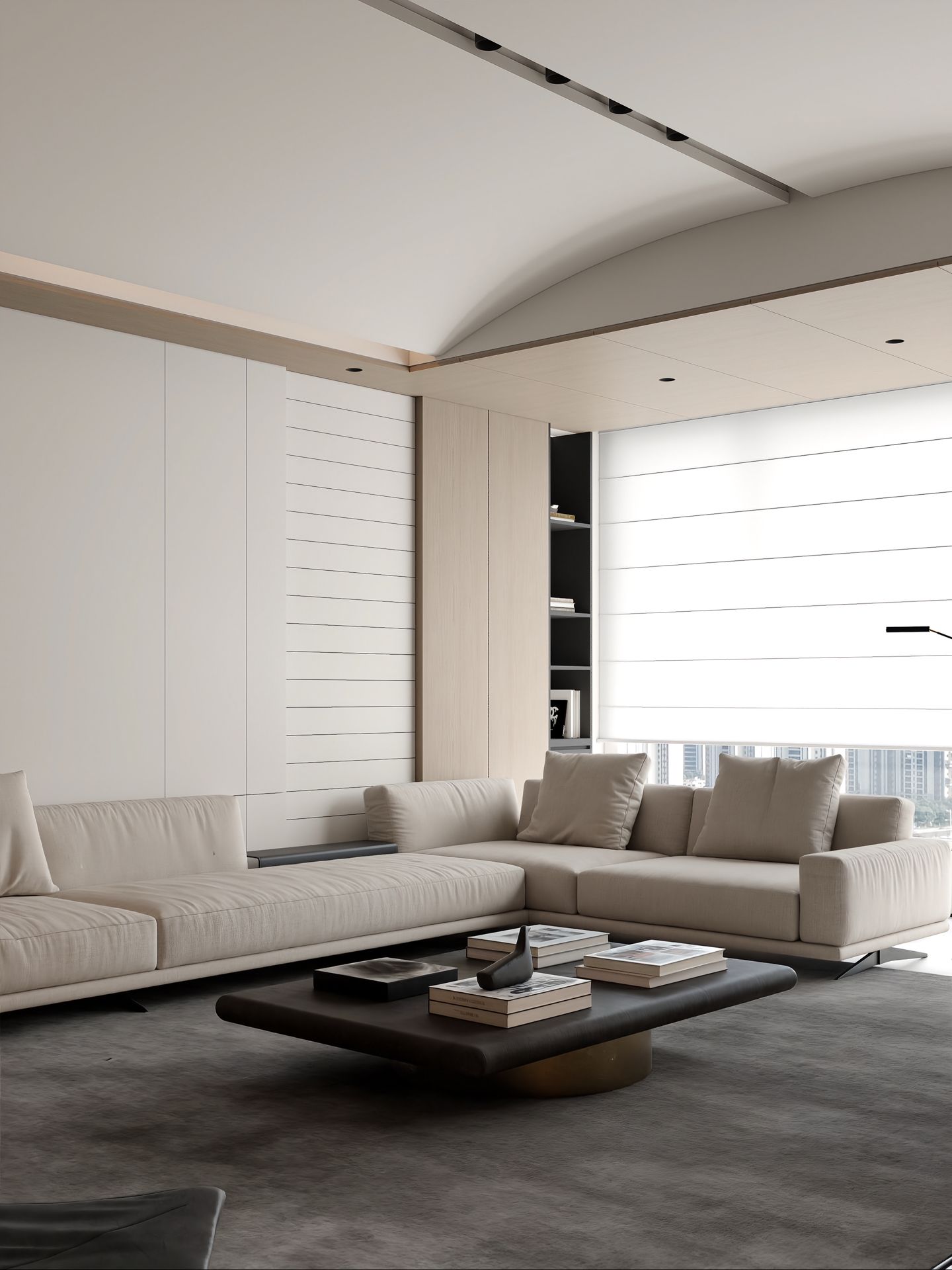 意式原木风大平层-0