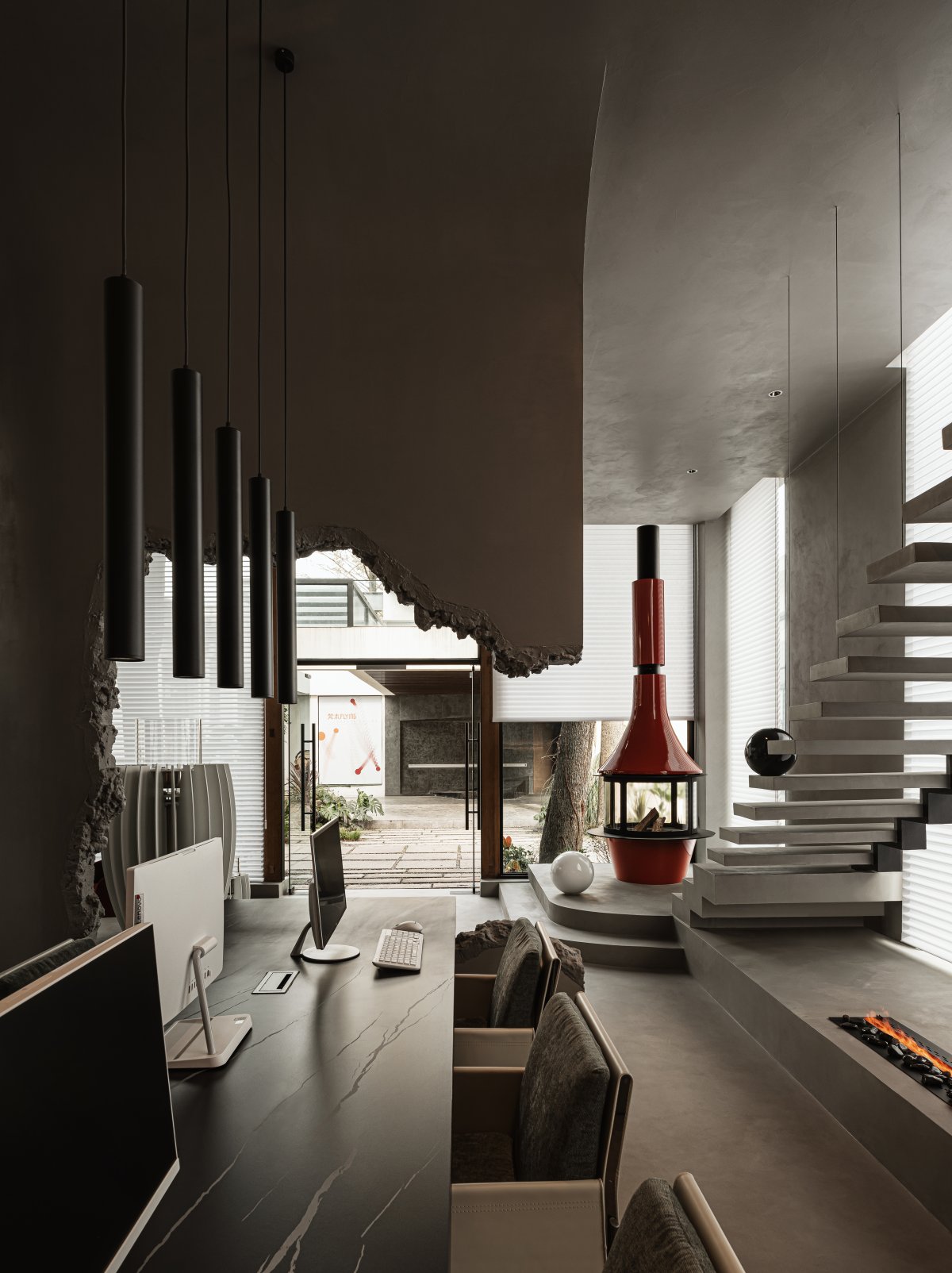 莫洛尼壁炉成都展厅丨中国成都丨寻同设计-24