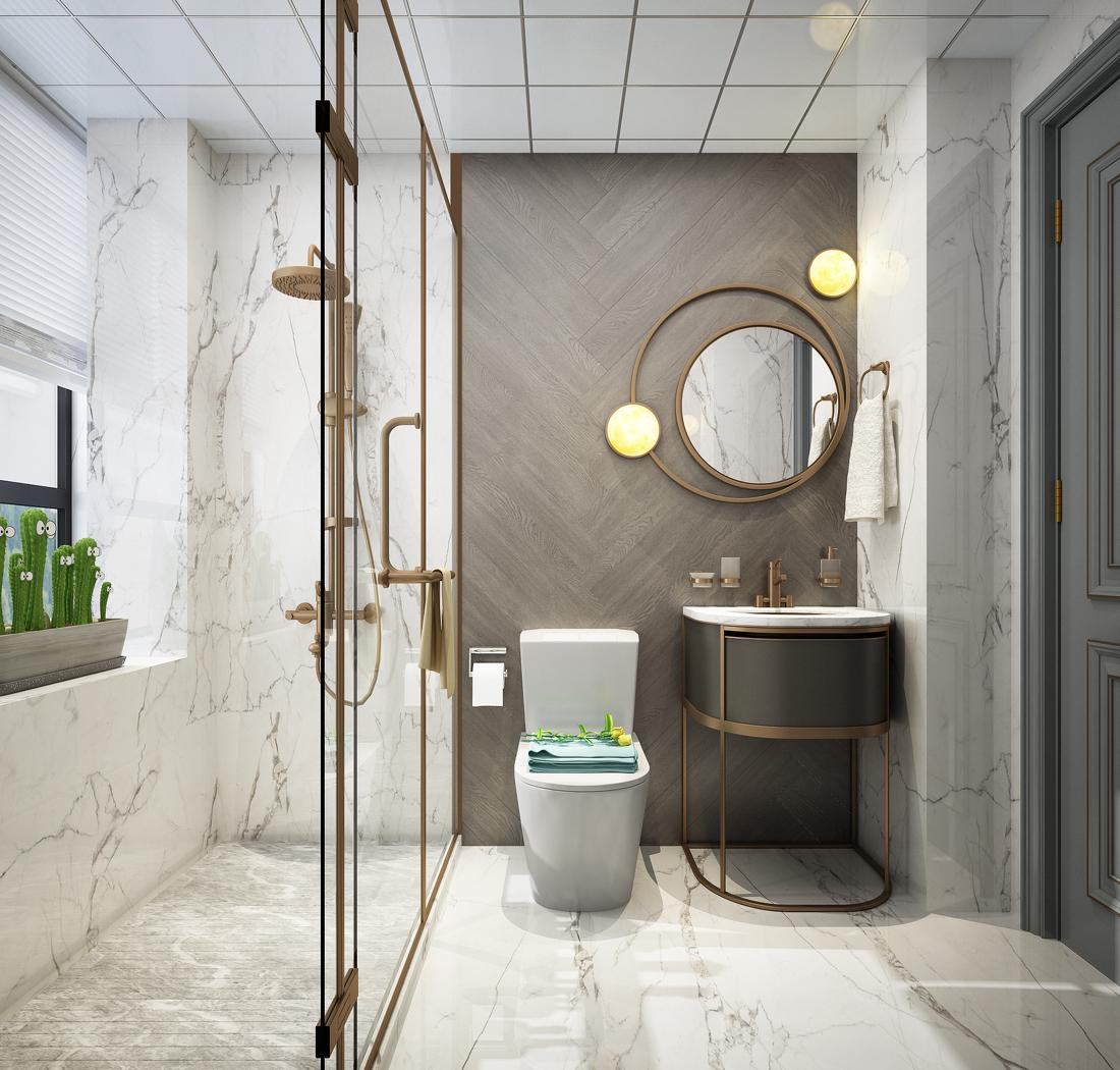 
尚晓明丨云端点墨设计 -180平层/午后红茶 -22