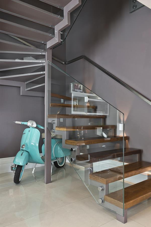 现代风格公寓设计,儿童房星空照明成亮点-5