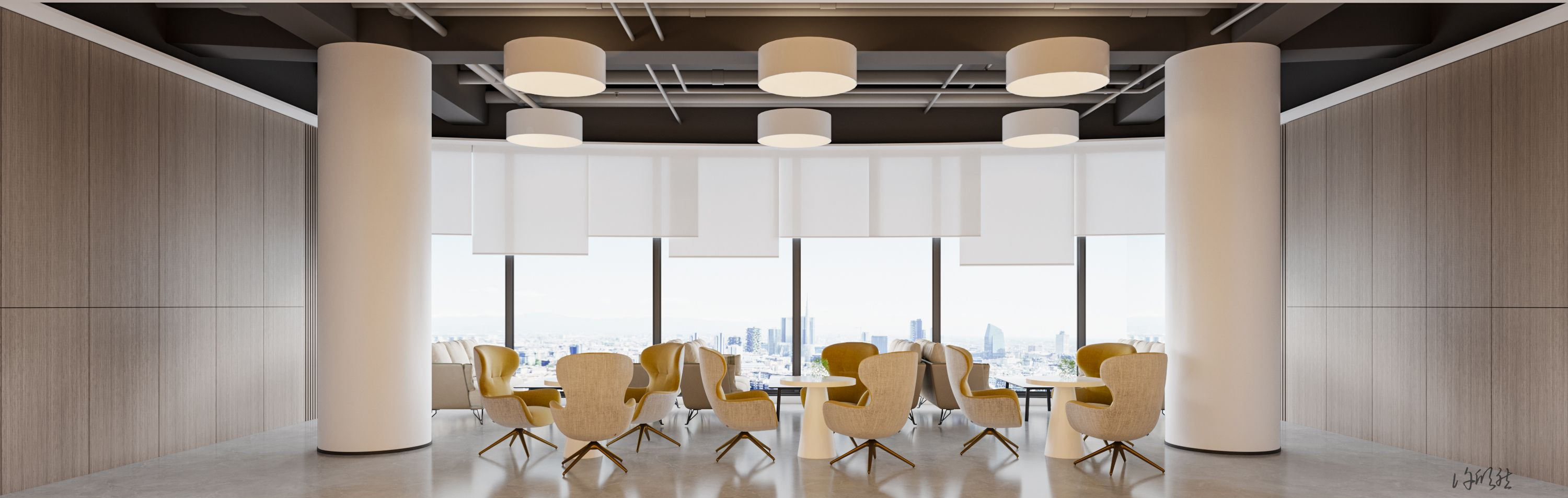 极简主义办公室设计-6