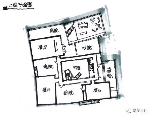 建筑抄绘丨朱家角人文艺术馆-57