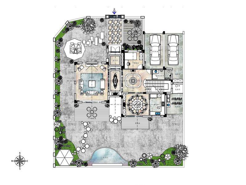 禅意现代魅影之墅 | 都市轻奢生活空间-3