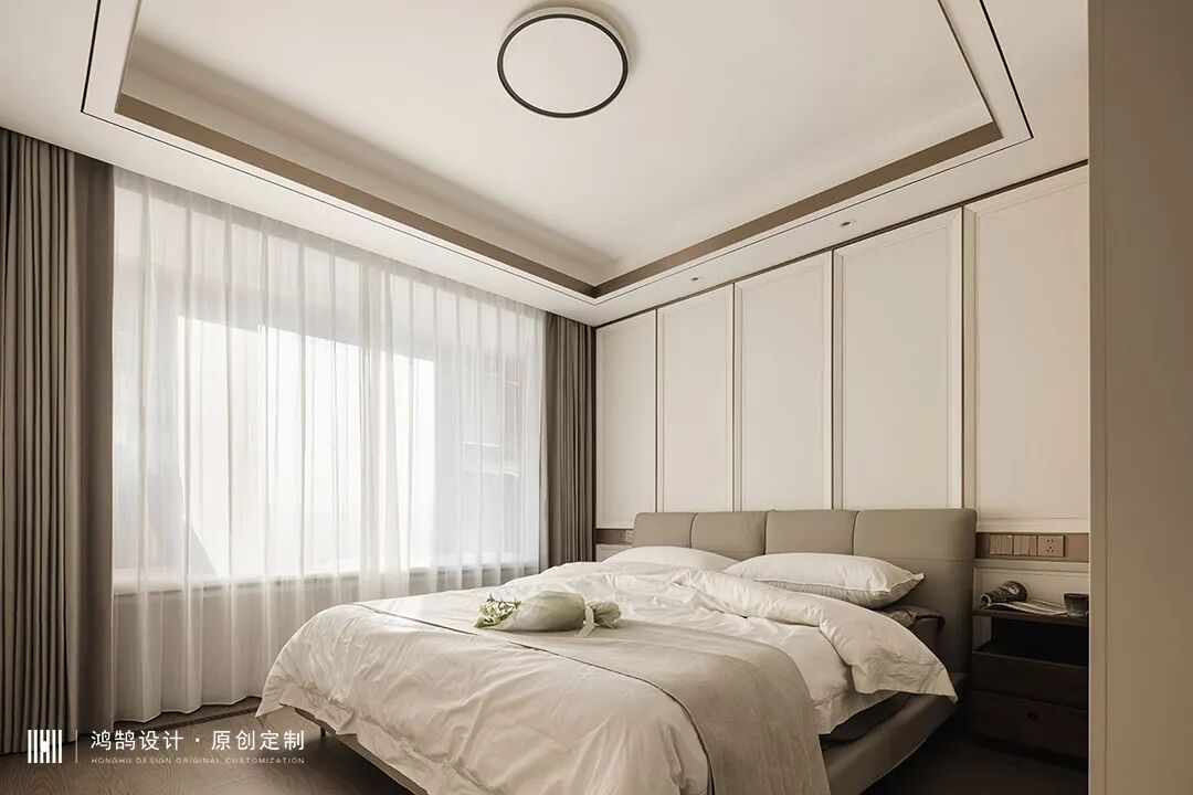 140㎡精装改造|人文原木风，改善型住宅省钱又省力-18