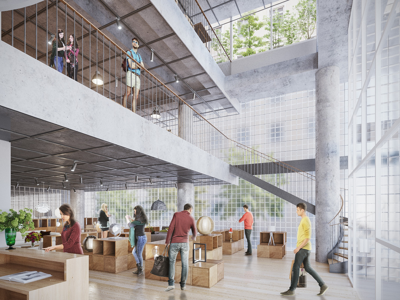 VTN Architects Design Stacked Glass Block Headquarters in Ho Chi Minh City-2
