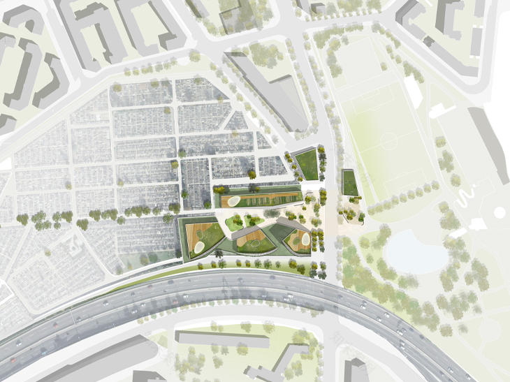 Philippon - Kalt Architectes » Poterne des peupliers / Réinventer Paris-16