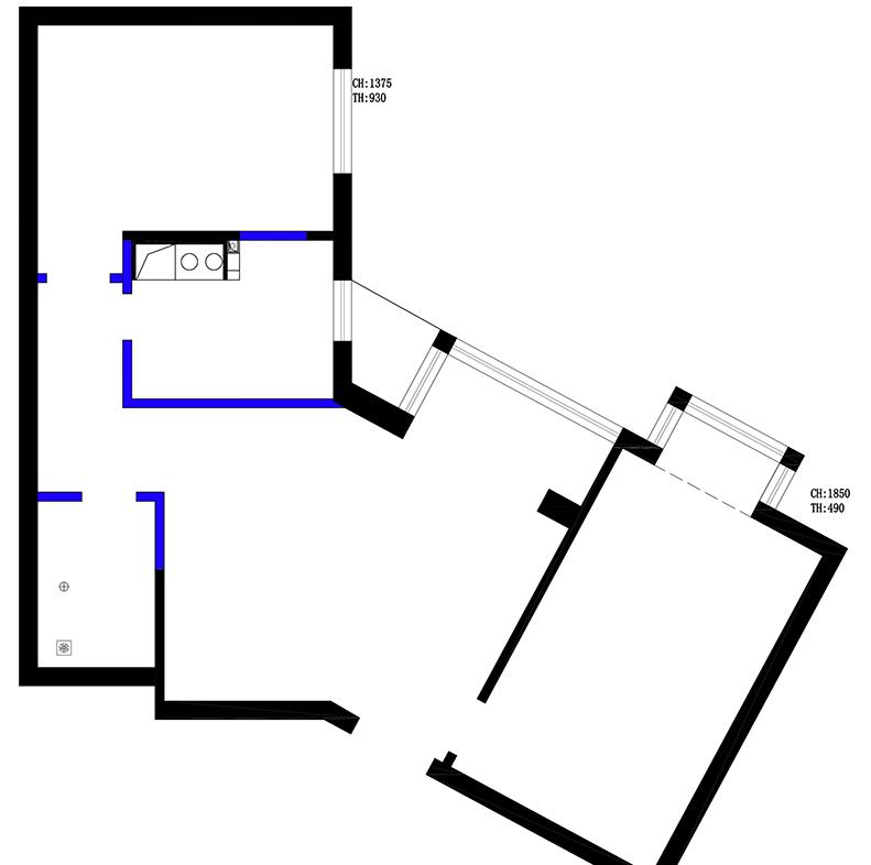 壹目设计丨平层翻新-27