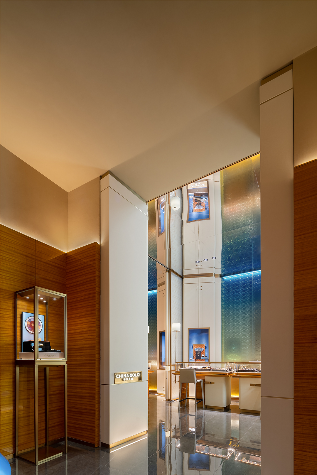 中国黄金国际旗舰店丨中国山西丨佰第设计-19