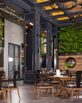 Pub Interior Designing in Baku