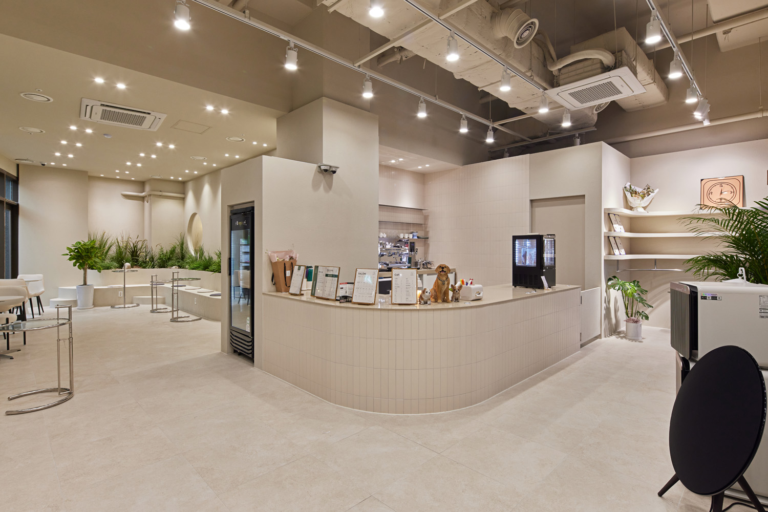 70 平宠物酒店，打造温馨如白洞咖啡馆的氛围-3