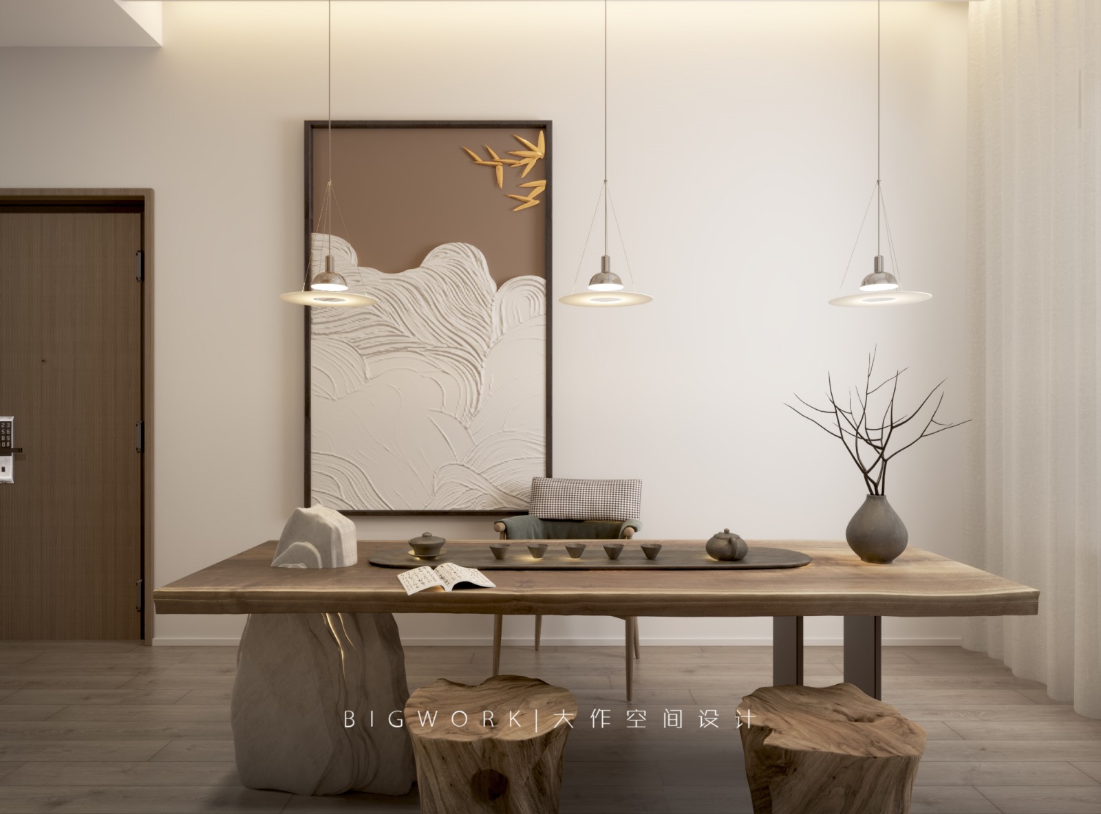 《似初》日式风平层住宅设计丨昌明-11