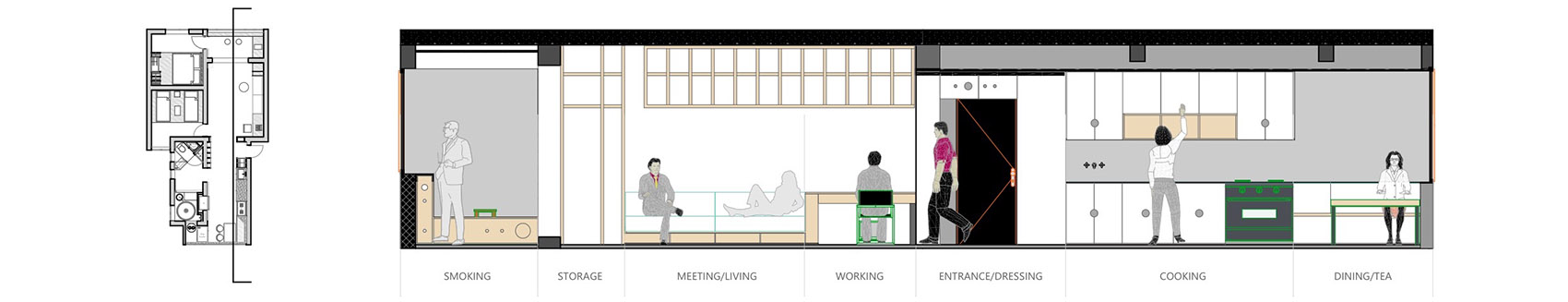 双钢路旧公寓改造，重庆 / 薛今-34