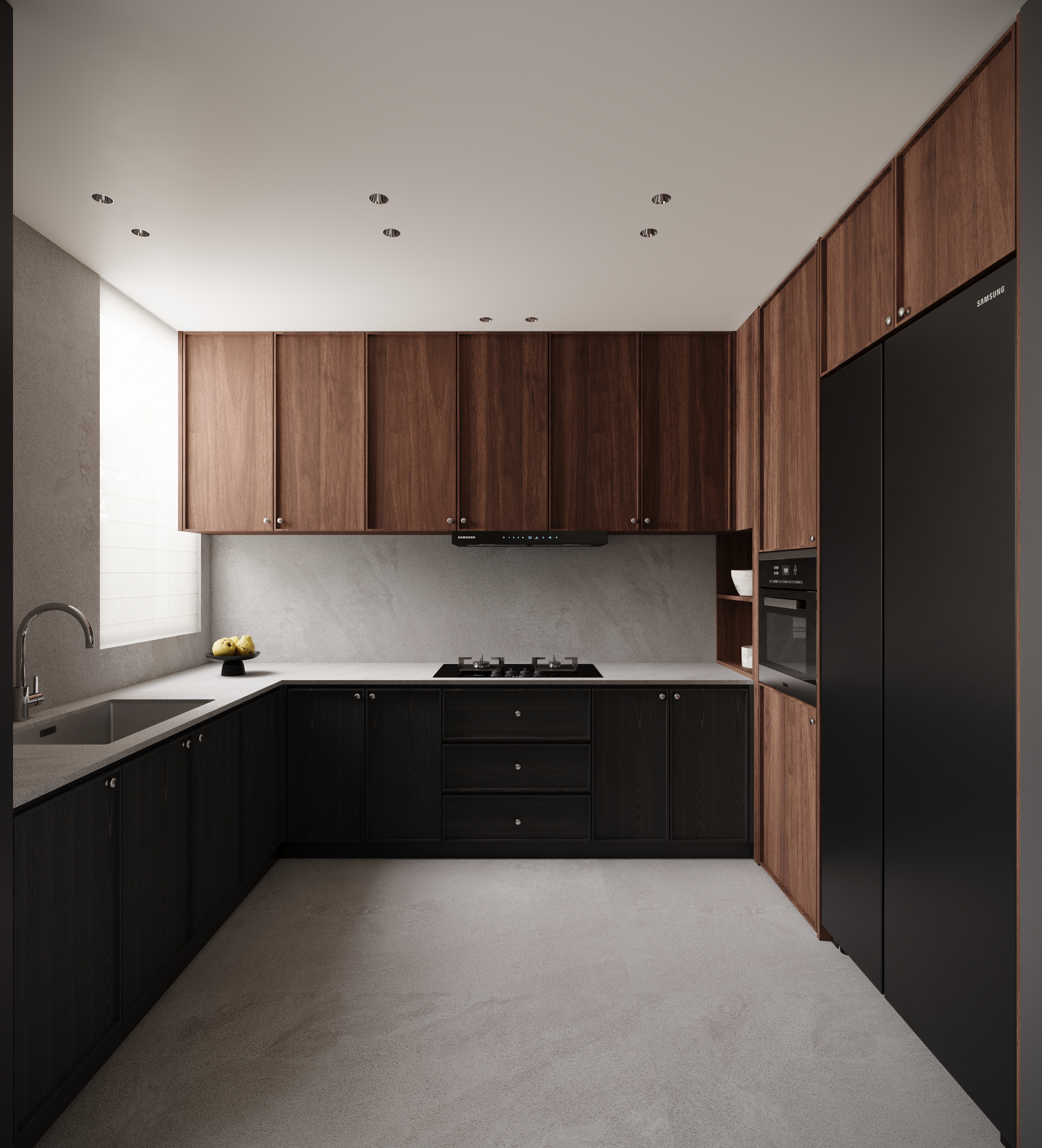 近期渲染：老钱风大平层-6