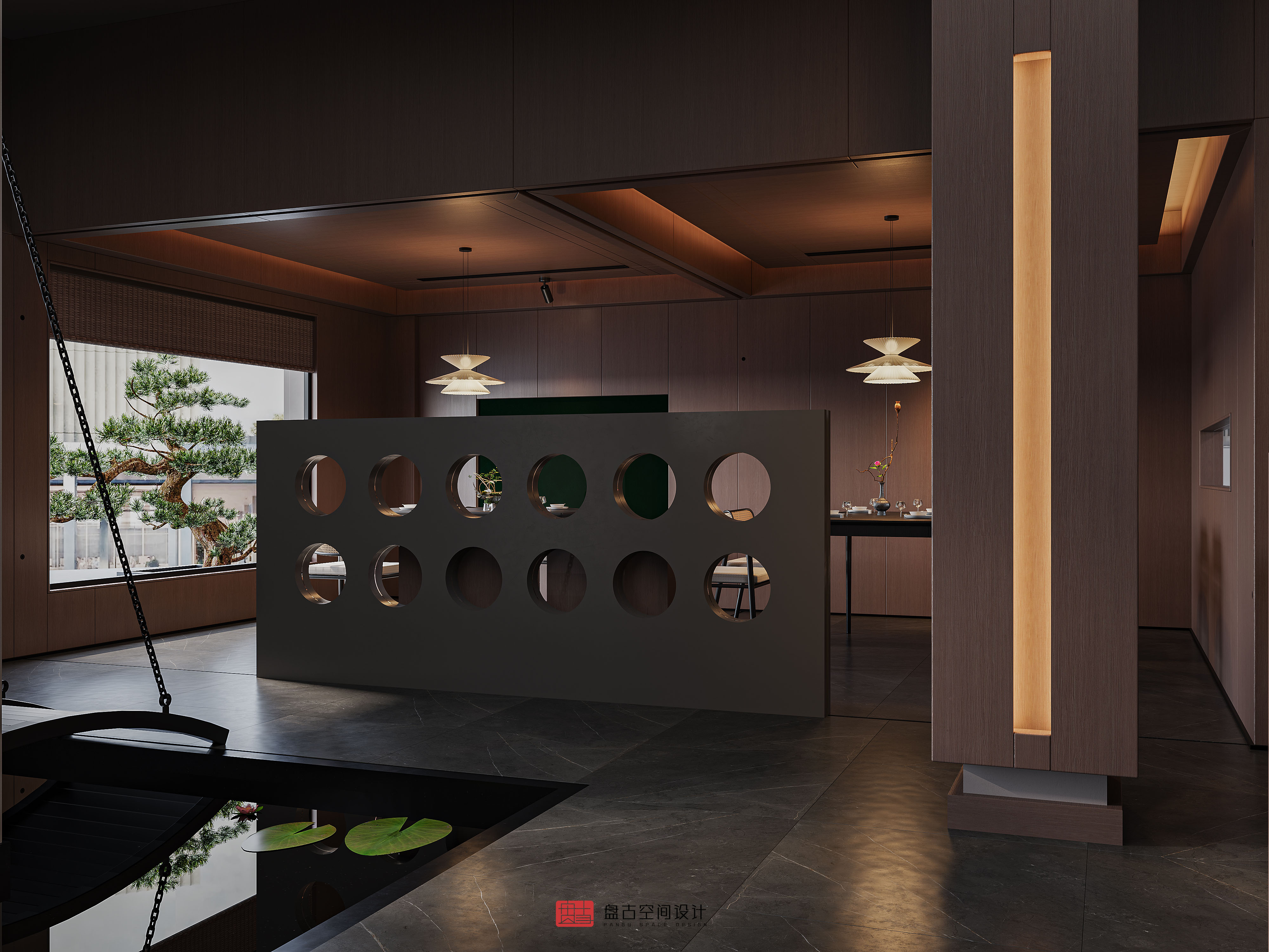 湘意创意菜餐厅丨盘古空间设计-24