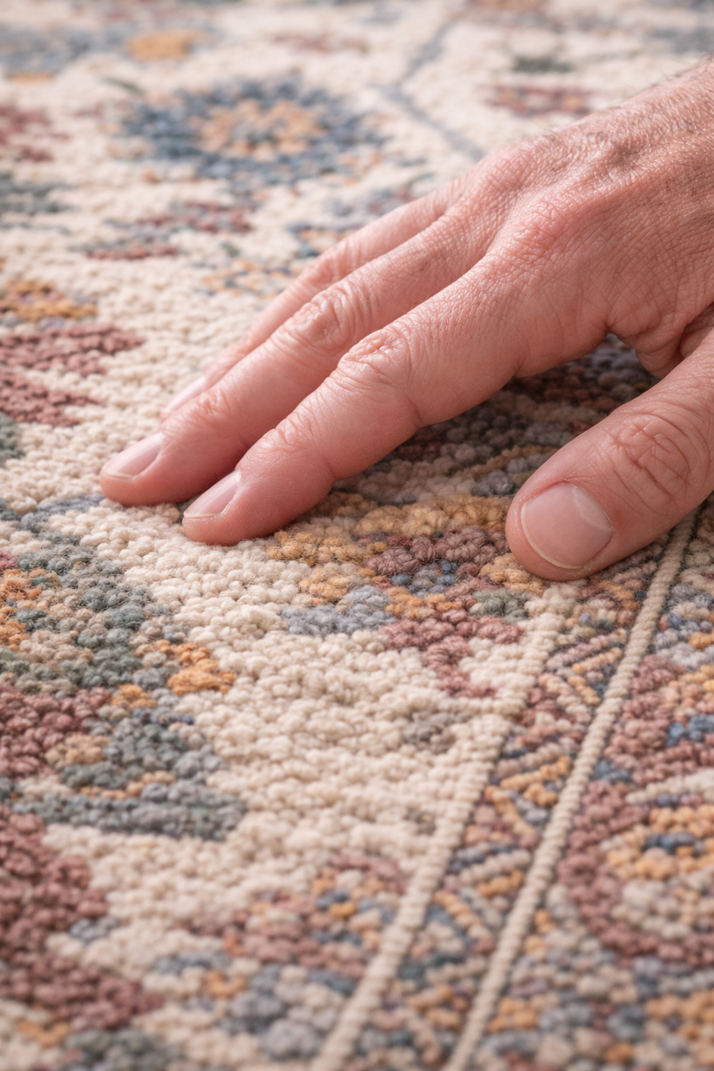 Hand-Knotted Wool Rug Craftsmanship-8