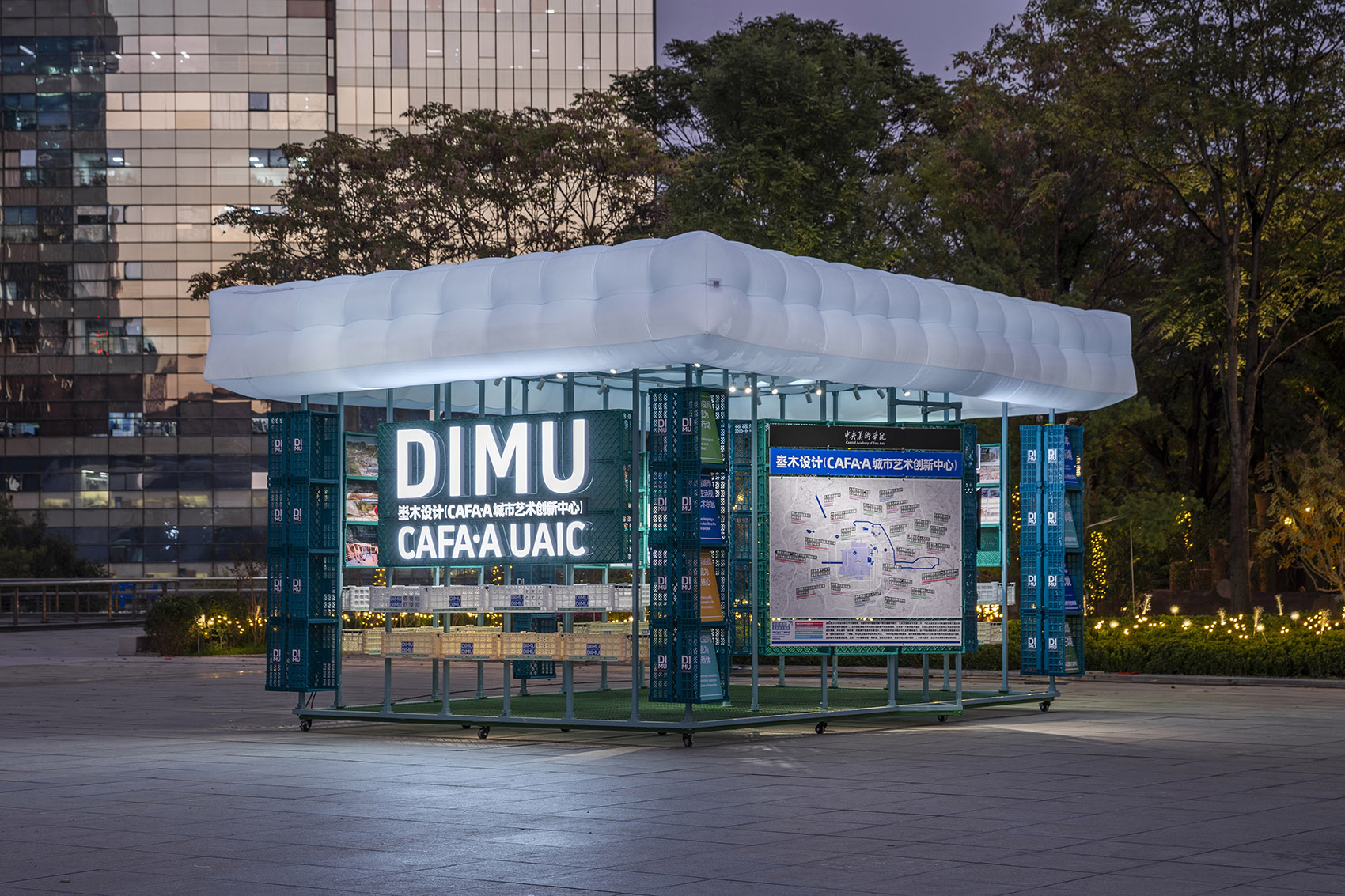 埊木庭·可移动城市微展厅设计丨中国北京丨埊木设计(CAFA·A城市艺术创新中心)-24