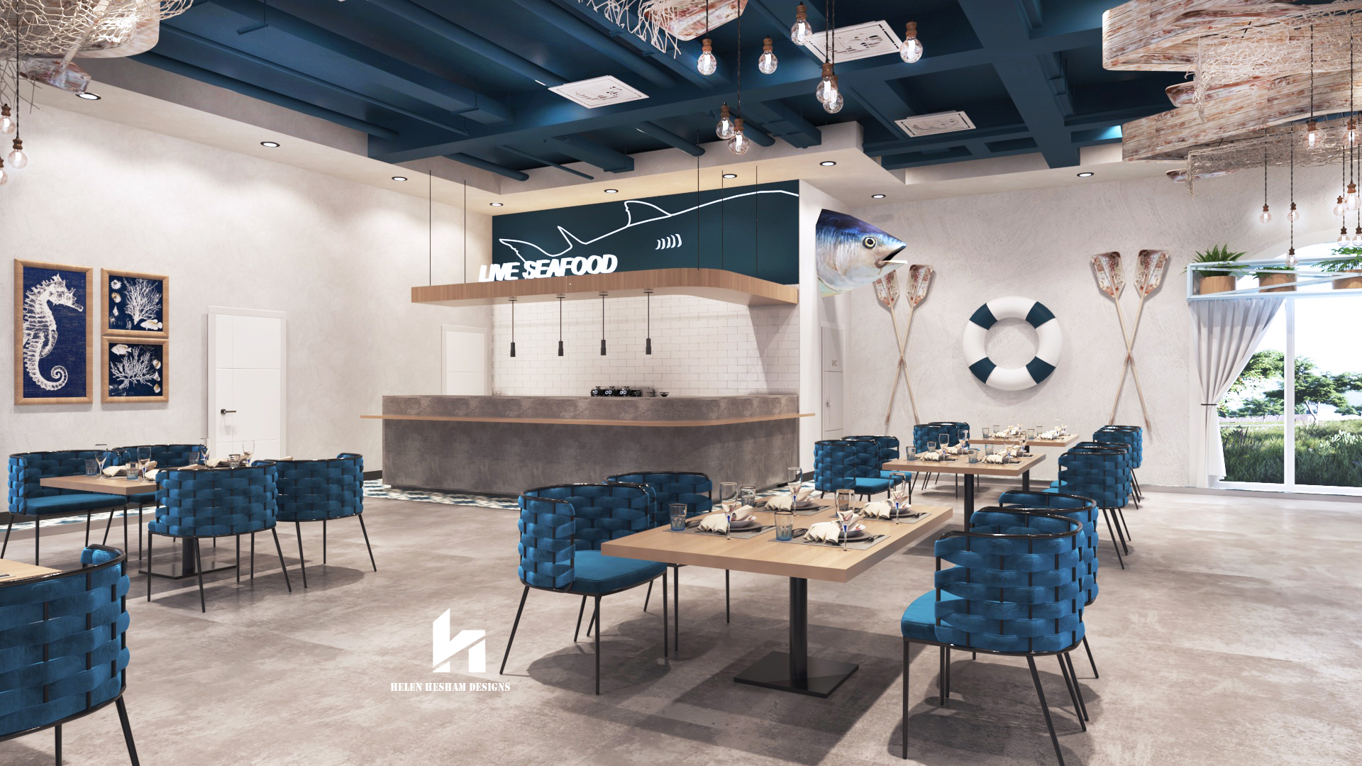 Nad AlShiba Seafood Resturant-7